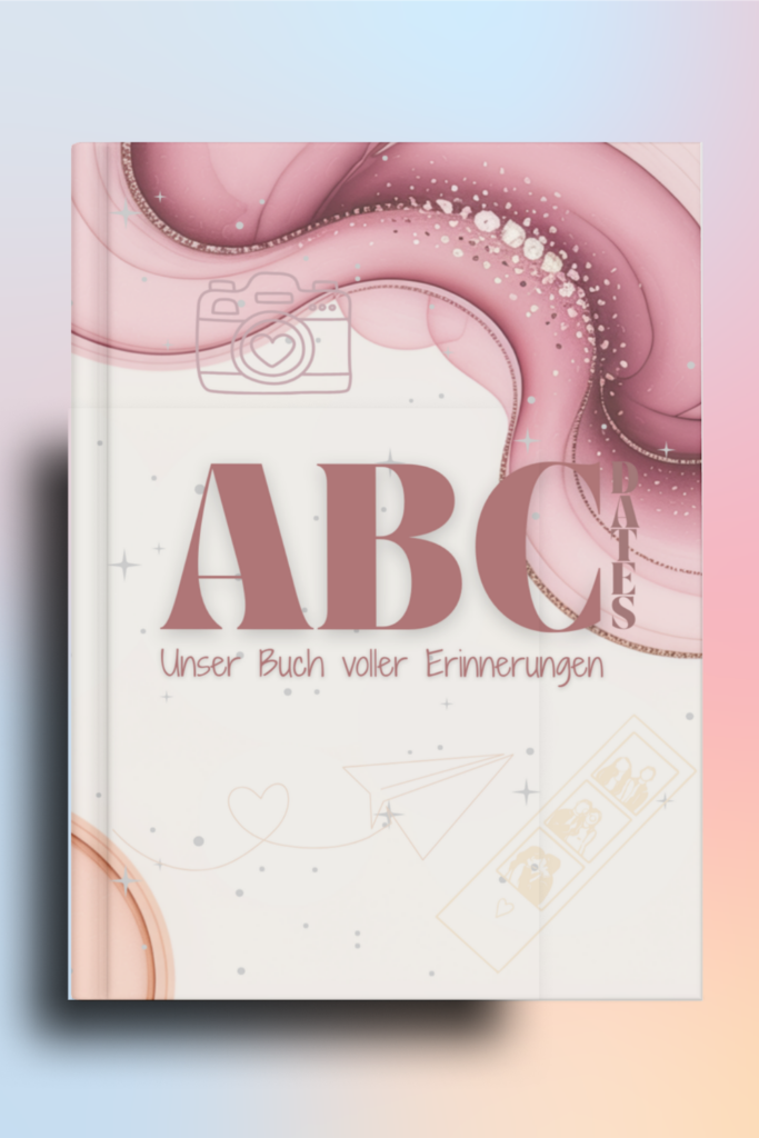 Erinnerungsbuch für gemeinsame Zeit Cover von Ausfüllbuch "ABC-Dates Unser Buch voller Erinnerungen!