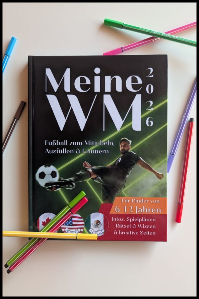 Das Fußball WM Mitmachbuch für Kinder - "Meine WM 2026" 1