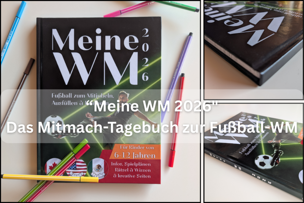 Das Fußball WM Mitmachbuch für Kinder - "Meine WM 2026" wm buch vorstellung von inhalt blick in inhalt wm 2026
