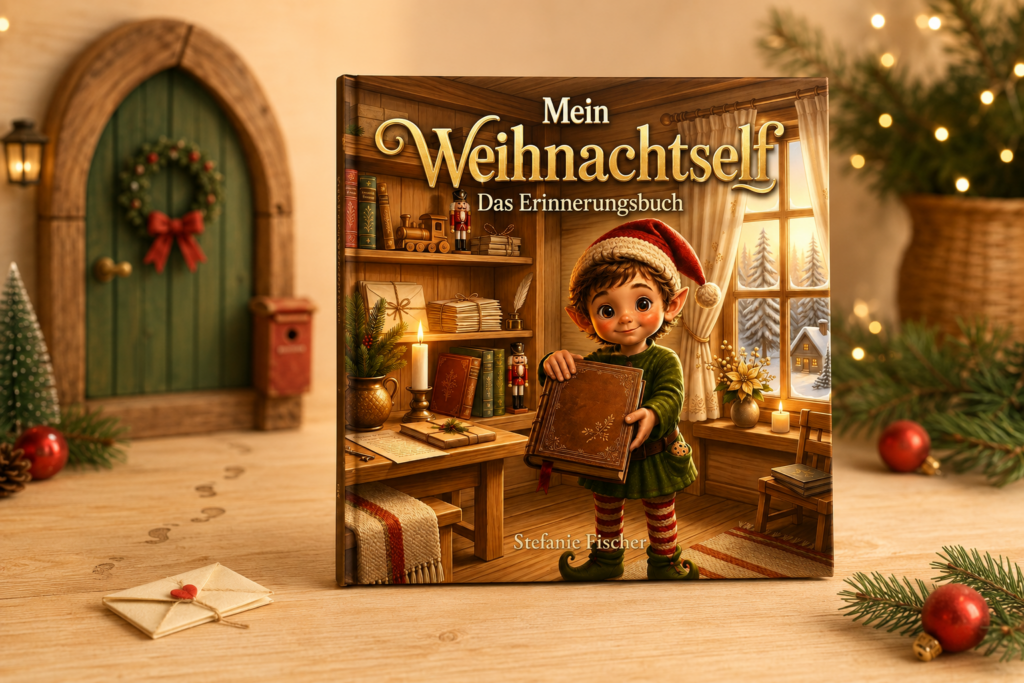 Weihnachtself-Erinnerungen festhalten Mein Weihnachtself, Das Erinnerungsbuch für die Wichtelzeit vom 1. bis 24. Dezember