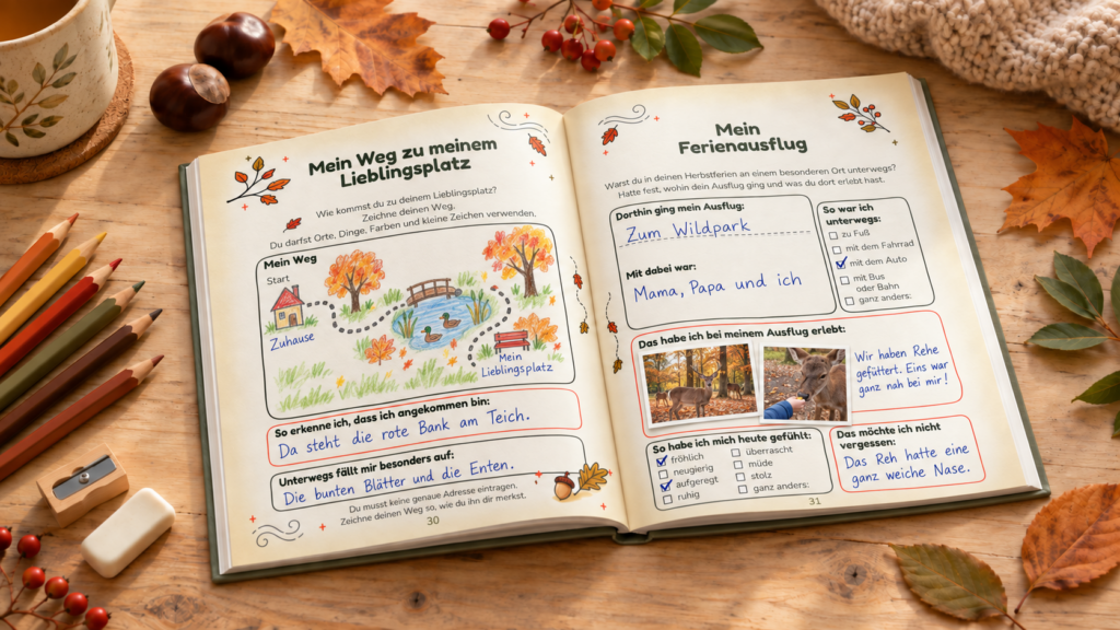 herbstferien tagebuch ferienerlebnisse kinder.webp