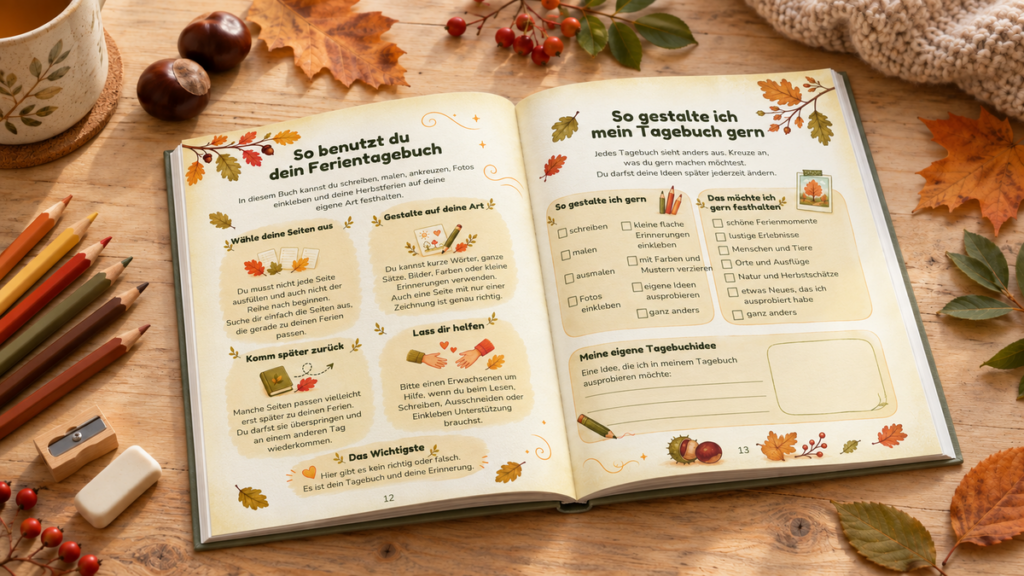 herbstferien tagebuch innenseiten einblick.webp
