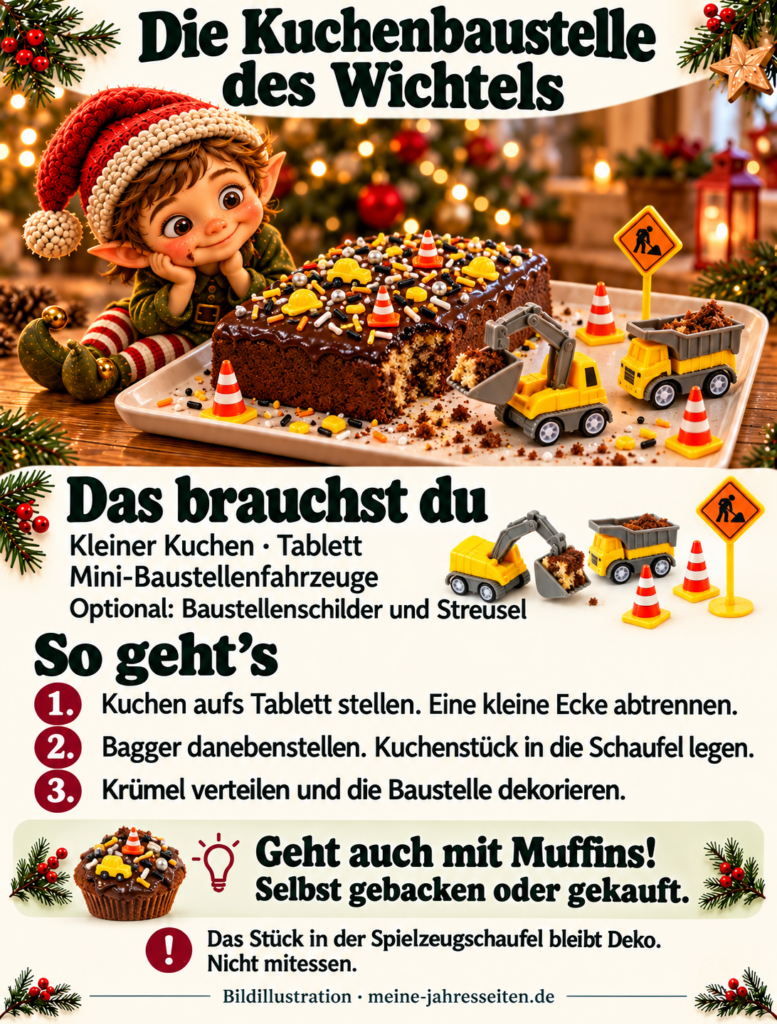 die kuchenbaustelle des wichtels